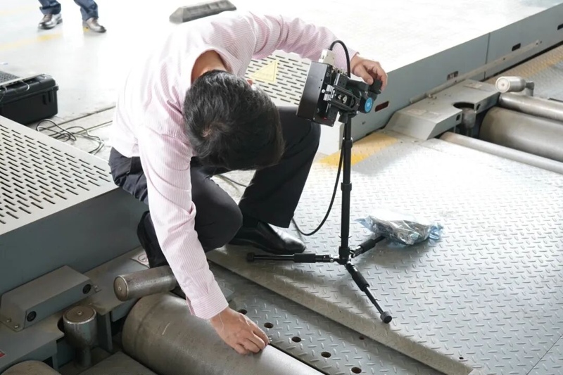 Anche participou na proba de calibración in situ para a norma relacionada coa seguridade dos vehículos eléctricos